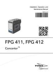 Xylem FLYGT Concertor FPG 411 Installation, Operation And Maintenance Manual