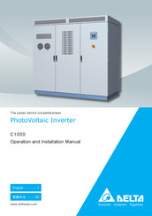 Delta C1000 Operation And Installation Manual