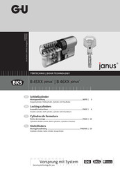 G-U BKS Janus 4612 Assembly Instructions Manual