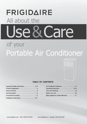 Frigidaire FHPC082AC1 Use & Care Manual