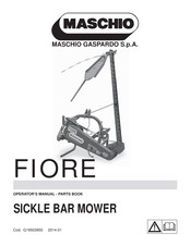 Maschio FIORE Operator's Manual / Parts Book