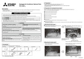 Mitsubishi Electric PAC-645BH-E Quick Start Manual
