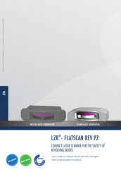 LZR FLATSCAN REV PZ User Manual