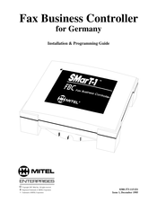 Mitel Smart-T Installation And Programming Manual