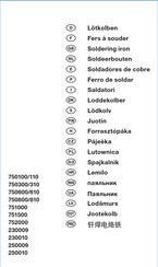 STANNOL 750100/110 Manual