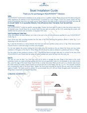Aquavision AVF-19-4 Installation Manual