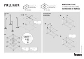 Bene PIXEL RACK M Assembly Instructions Manual