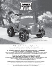 Fisher-Price POWER WHEELS J0715 Owner's Manual With Assembly Instructions