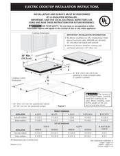 UL FFEC2111QB Installation Instructions Manual