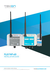 Tekon PLUS TWP-1DI Installation Manual