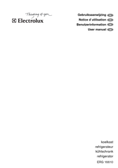 Electrolux ERG 16610 User Manual