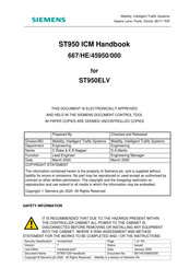 Siemens ST950 Handbook
