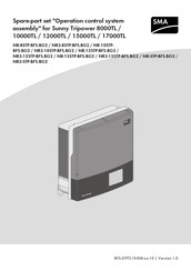 SMA 15000TL Replacement Manual