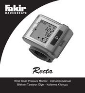 Fakir Recta Instruction Manual