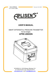 Aplisens APRE-2000GN User Manual