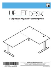 Uplift Desk FRM300 Instructions Manual