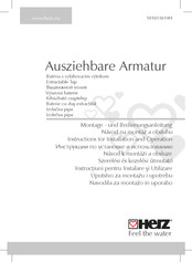 Herz 101033614H Instructions For Installation And Operation Manual