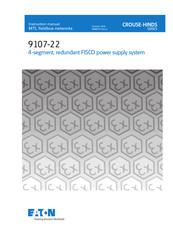 Eaton 9107-22 Instruction Manual