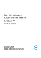 Dell Pro Wireless KM5221W User Manual