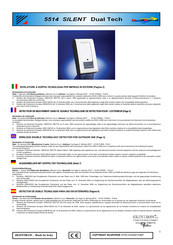SILENTRON 5514 SILENT Dual Tech Manual