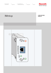 Bosch Rexroth IMmtcp Manual