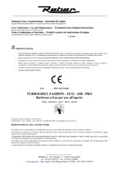 REBER 9751 N User’s Reference: Use And Maintenance