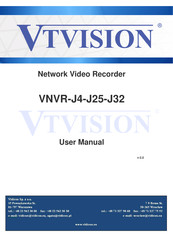 Vtvision VNVR-J4-J25-J32 User Manual