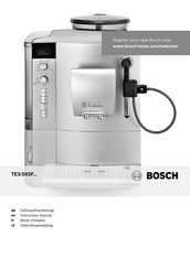 Bosch TES 503F Series Instruction Manual
