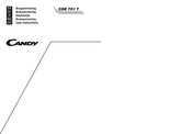 Candy CDE 701 T User Instructions