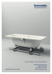 Schmidlin SOUNDBOX Instructions For Use Manual