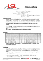 LSL 140T031SW Fitting Instruction