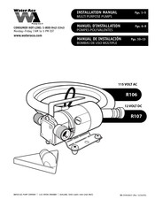 Water Ace R106 Installation Manual