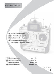 ModelCraft C Operating Instructions Manual
