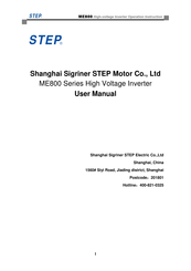 STEP ME800-0710-T10-PA User Manual