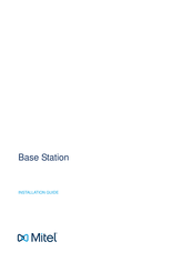 Mitel Base Station Installation Manual