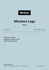 Montana MB126 Assembly Instructions Manual