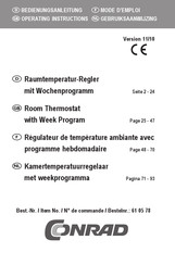 Conrad 61 05 78 Operating Instructions Manual