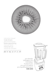 Kiwi KSB 2250 Instruction Manual