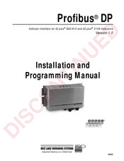 Profibus IQ plus 810 Installation And Programming Manual