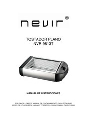 Nevir NVR-9813T Instruction Manual