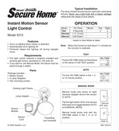 Heath Zenith Secure Home 5215 Quick Start Manual