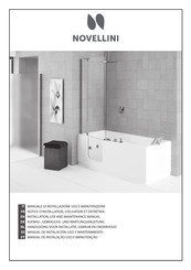 Novellini IRIS dx 600/20 Installation, Use And Maintenance Manual