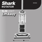 Shark Rotator Slim-Light Lift-Away NV341Q Instructions Before Use