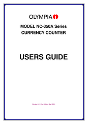 Olympia NC-350A UV/2MG/3D User Manual