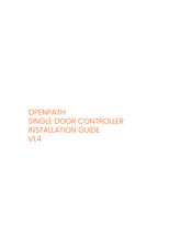 Openpath V1.4 Installation Manual
