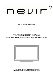Nevir NVR-7201-42HD-N Instruction Manual