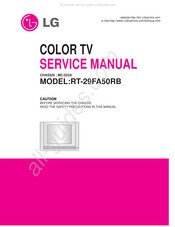 LG RT-29FA50RB Service Manual