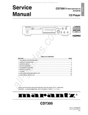 Marantz CD7300F1N Service Manual