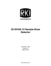 RKI Instruments 35-3010A-13 Manual