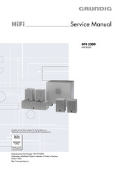 Grundig DPS 5200 Service Manual